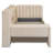 Twin Size Upholstered Beige Daybed With Drawers, Shelves, Flip Cabinets And A Side Table - Ideal For Compact Living, Space Saving Versatile In All One Living Spaces, Comfort Storage