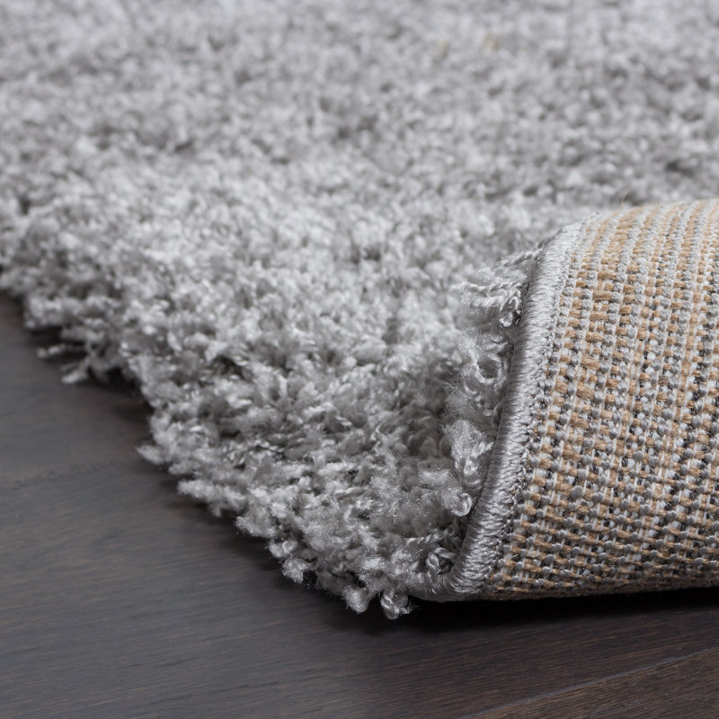 Tapis gris Zellner, Rectangle 2 pi 7 po x 4 pi 11 po
