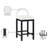 Conrad Letcher Velvet Counter Stool-379838283