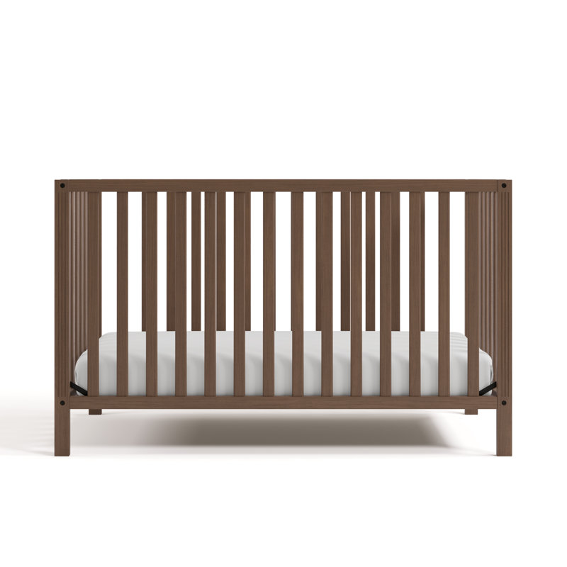 Storkcraft Morningside 5-In-1 Convertible Crib, Hazelnut