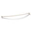 Expanse® 76" Curved Fixed Shower Curtain Rod-1189211440
