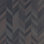 Mews Chevron Soot 2X16