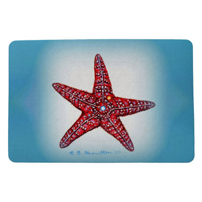 Tapis d'extérieur antidérapant de 26 po x 18 po Dick's Starfish
