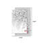 Blanc, art mural rectangulaire en grès café-117554098