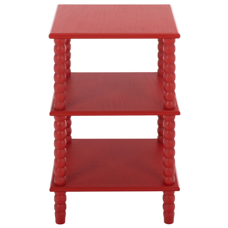 End Table, Red