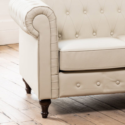 Marzano 2 Seater Faux Leather Sofa