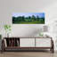 Trees on a golf course Des Moines Golf And Country Club Des Moines Iowa USA 1 Piece Wrapped Canvas Panoramic Wall Art-200332625
