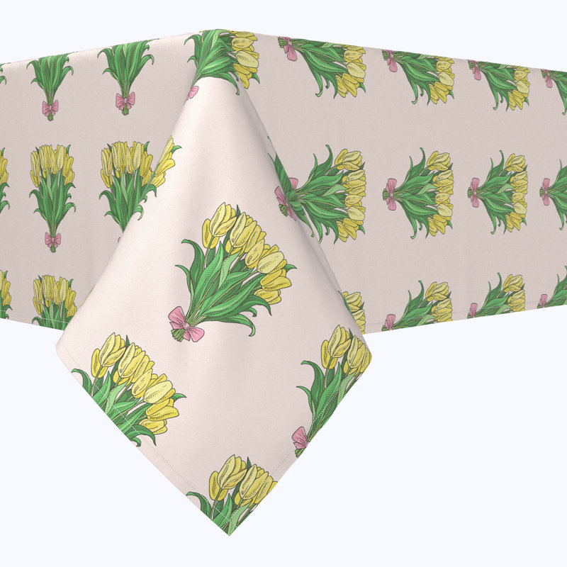 Curt Floral Tablecloth, 54" x 54"