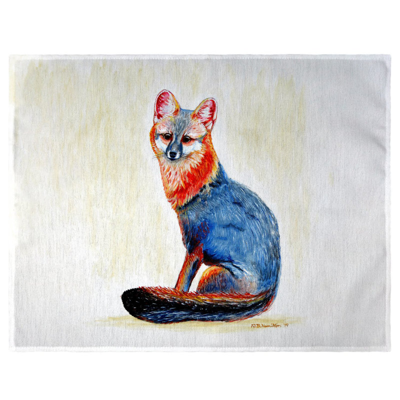 Carncoagh Polyester No Pattern Rectangle Placemat
