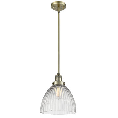 Montrose Single Light Glass Dimmable Pendant