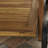 Lathaniel Acacia Wicker Bar Cart with Stools