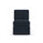 Lockheart Seat And Back 24" Blue-126666890