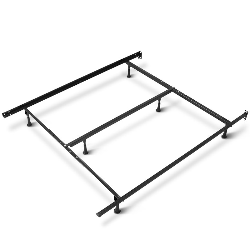 Clara Clark 7.25" Steel Bed Frame with Center Support Leg