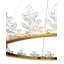 Oakwreath 1 - Light LED Chandelier