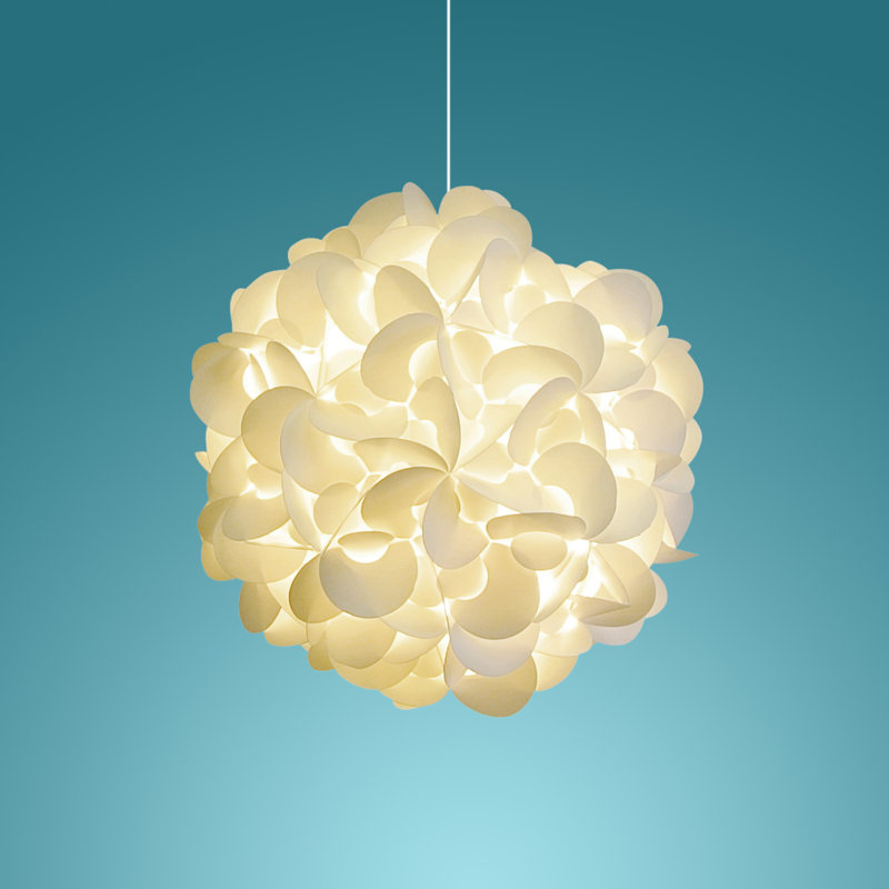 Luminaire suspendu rond de luxe Akari Lanterns Lanterns, H 18 po x l 18 po