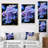 " Violets Illuminated By Moonlight I "-97040026-134175305