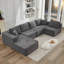 Canapé modulaire en forme de L 106 po Cloud, aucun assemblage requis, canapé modulaire, canapé modulaire, canapé en L, canapé modulaire désossé-897080176