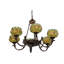 Jeweled 6 - Light Chandelier