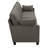 Elle Decor Bella 75" W Square Arm Sofa, Mid-Century Modern 3-Person Living Room Couch with Solid Wood Frame & Nailhead Trim, Woven Fabric-23645717