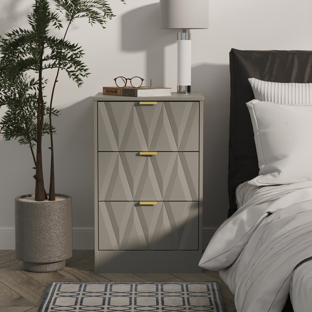 Las Vegas Manufactured Wood Bedside Table