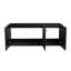 Meuble-lavabo de salle de bain Bvb09148bct - 48 po châtaignier noir, avec un design élégant et de grandes charnières de rangement en châtaignier