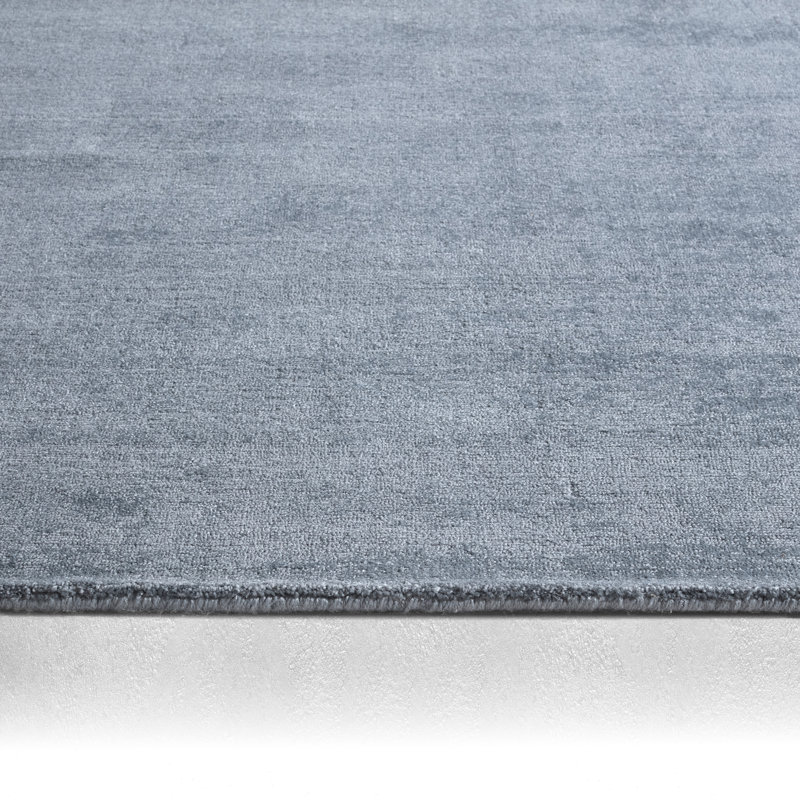 Area Rug, Blue, Rectangle 6' x 9'