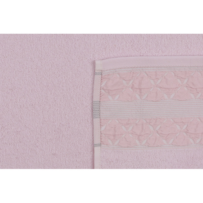 Ensemble de 2 serviettes Liana Lale, Rose