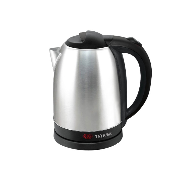 Homecraft 1L Brushed Stainless Steel Electric Water Kettle 