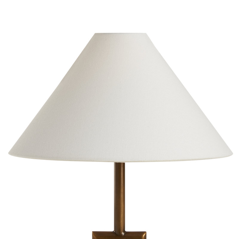 Overhill Table Lamp, Aged Brass