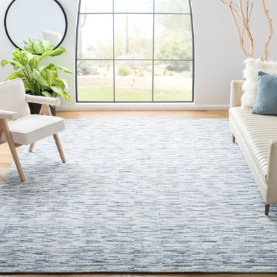 Elements Loom-Knotted Bamboo Silk Rug