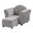 Kids Upholstered Couch With Ottoman, A Comfortable And Durable Seating Option For Little Ones To Relax And Play.