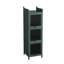 Armoire de porte moderne en verre à quatre niveaux avec rangement à cinq niveaux, pour le hall d'entrée, la salle de bain et la salle à manger-1098102934-1089318394