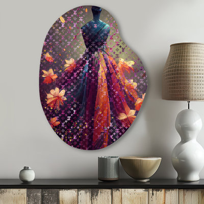 Berman - Fashion Pear Shape Irregular Metal Wall Decor