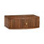 Tablettes murales en bois massif Emblyn