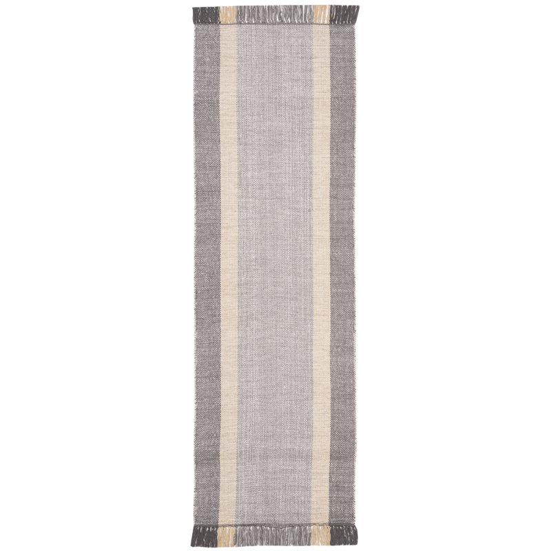 Aitken Hand Woven Cotton Rug, Runner 2'3" x 7'