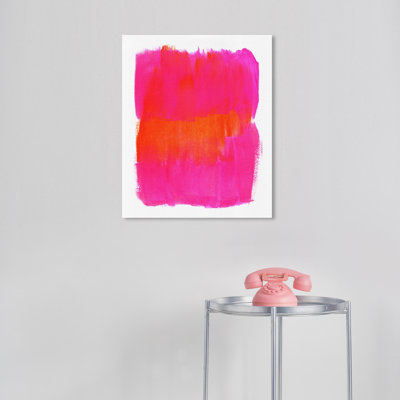 Farad pêche et fraises sur toile