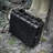 Black Plastic Equipment Box With Waterproof And Feature For Drives - Storage Ergonomic Design