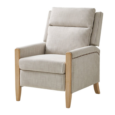 Terren 28.74" Wide Upholstered Push Back Recliner