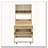 Compact Buffet Hutch Foldable Dining Storage Cupboard