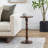 Gerdie Round Solid Wood End Table