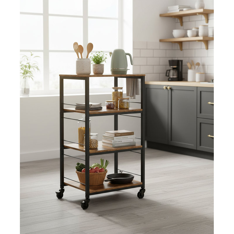 87.8cm H x 42.9cm W Utility Cart with Wheels