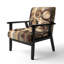 Fauteuil rembourré moderne Aged Barrel Universes VI