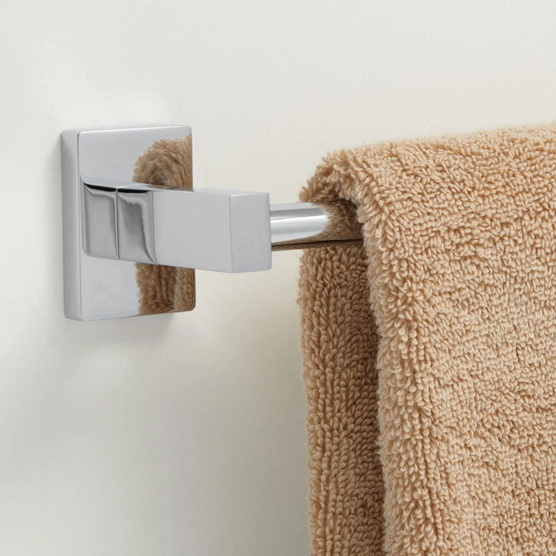 24" Helsinki Collection Wall-Mount Towel Bar, Chrome