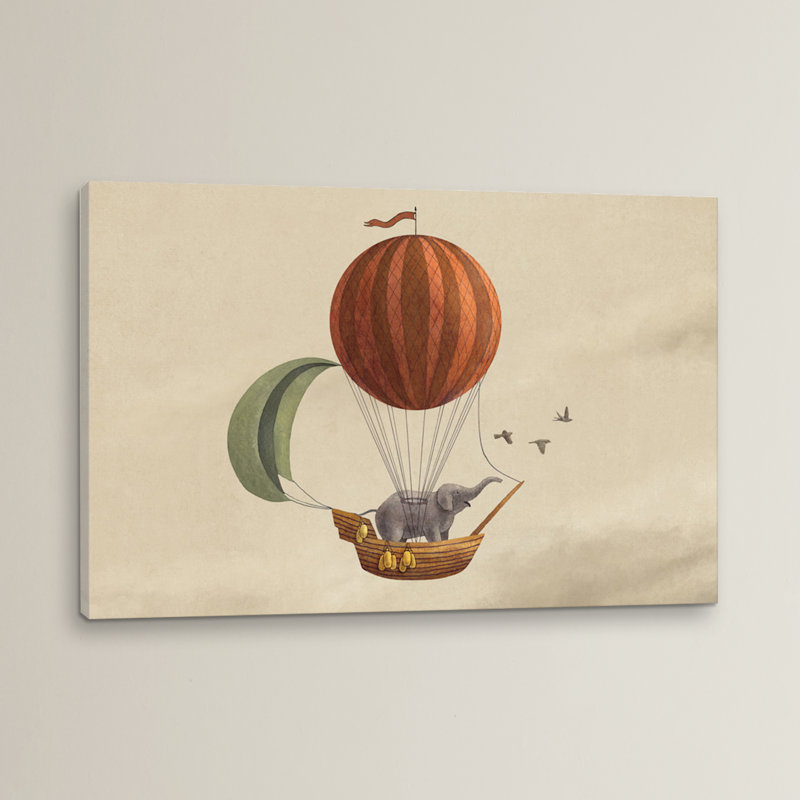 « adventure await » par thierry, impression sur toile tendue, H 18 po x l 26 po x P 1,5 po, Toile encadrée noire