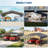 Heavy Duty All-Weather Metal Carport - 20x20 FT with Galvanized Steel Roof, Reinforced Base & LED Solar Lamp, Shelter for 2 Cars, Boats, Trucks, Backyard Garage (Dark Gray Top with Solar Lamp)