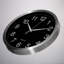 Horloge murale à quartz 16 po Ebern Designs fonctionnant à pile avec mouvement de balayage silencieux, cadre en aluminium argenté, parfaite pour la cuisine à domicile, le bureau, le bureau, le couloir, la salle de classe, le visage-751930056-756788023
