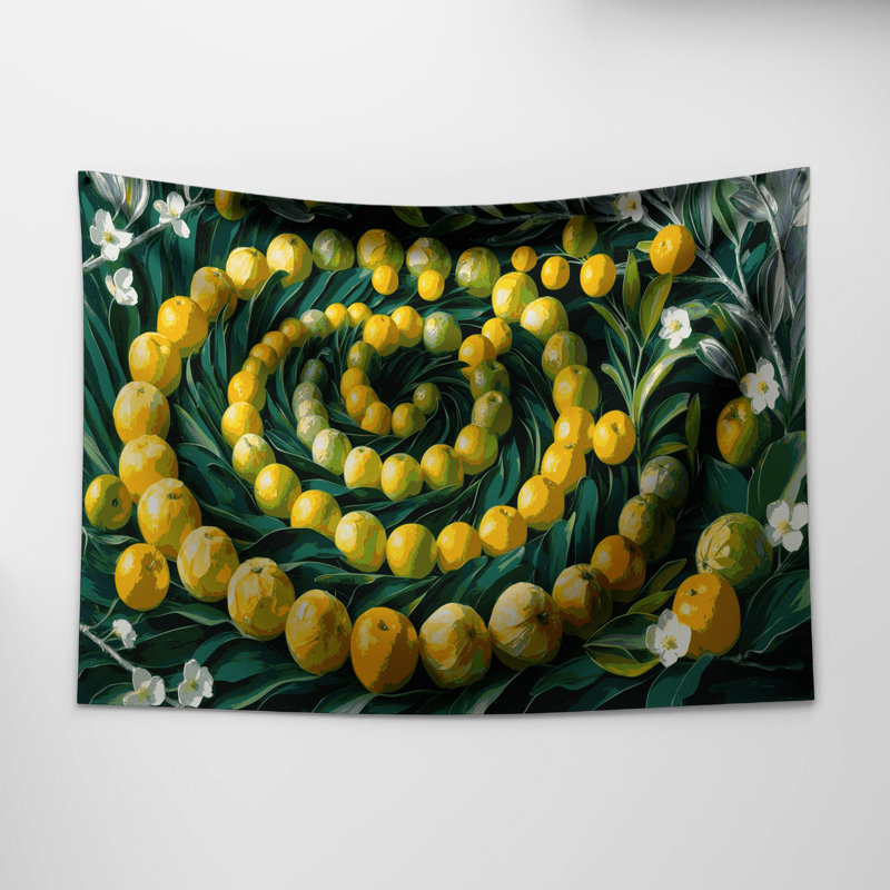 Tapisserie murale Fruit Limequat, 26 po x 36 po