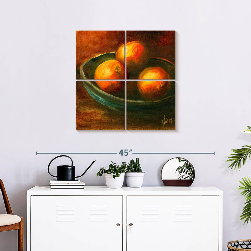 Yarlin Rustic Fruit IV, 26" H x 26" W