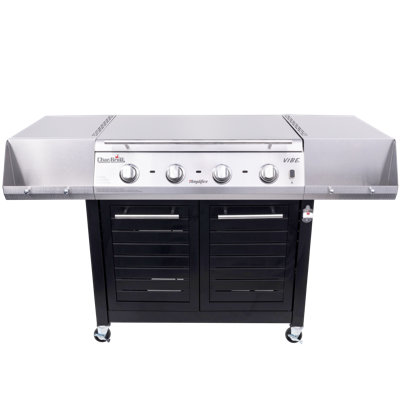 Armoire combinée pour barbecue et plaque chauffante au propane 535 Charbroil Vibe, noir