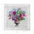 Pistils Large Bouquet Cotton Sateen Cocktail Napkins